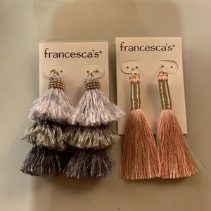 Francesca’s Tassel Earrings
